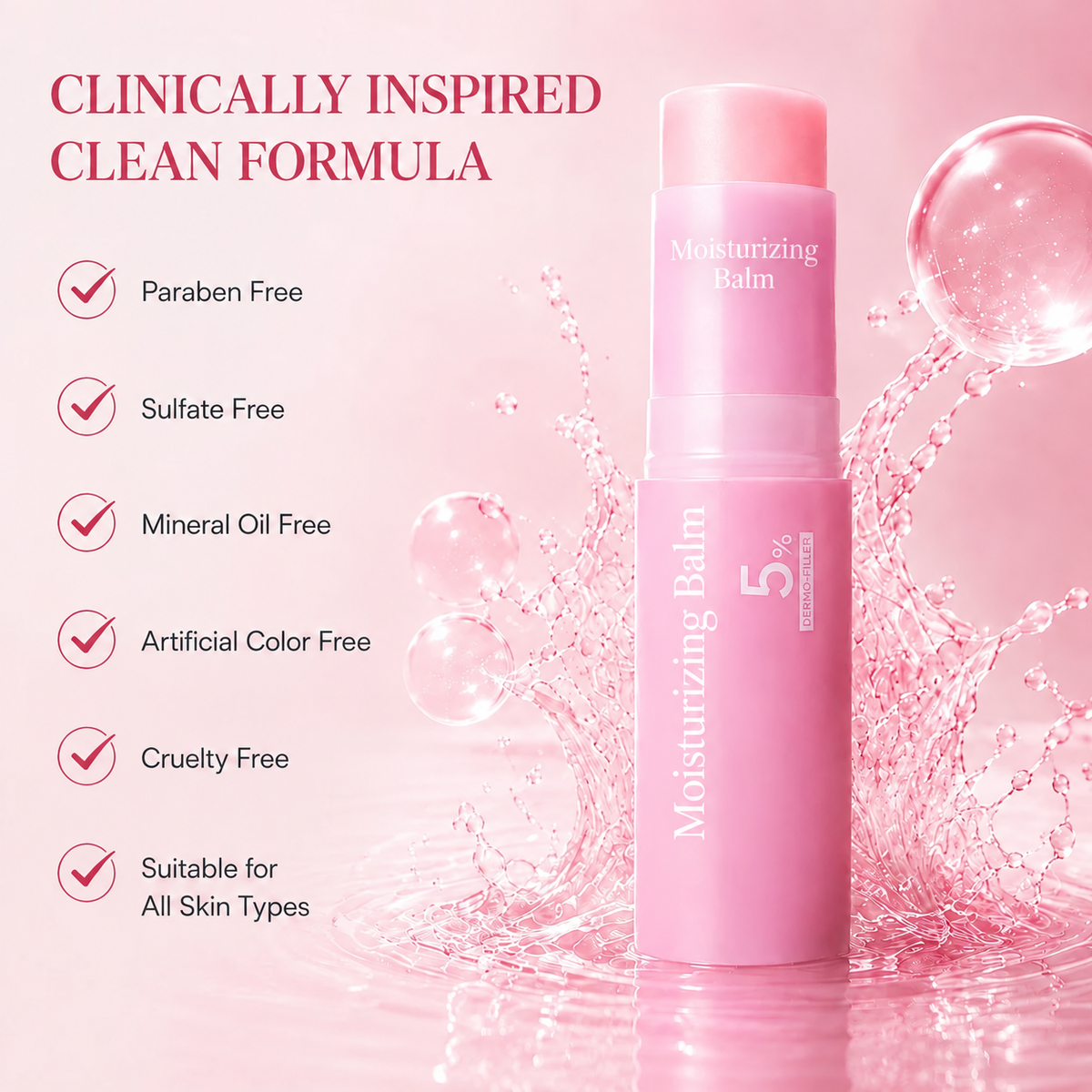 💜LAST DAY - BUY 1 GET 1 FREE💜Pink Collagen Volume Multi Balm